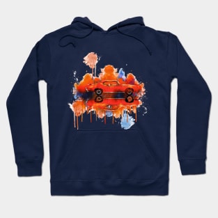 Pontiac GTO Judge Splash orange Hoodie